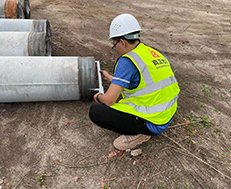 俊富非織造材料華南地區(qū)生產(chǎn)基地項目一期工程主體結(jié)構(gòu)檢測